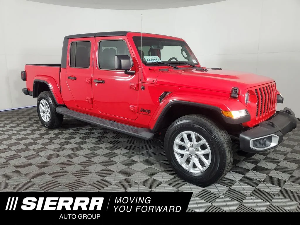 Used 2023 Red Jeep Sport S image 1