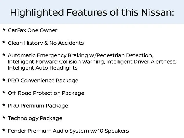 Used 2024  Nissan PRO-4X image 1