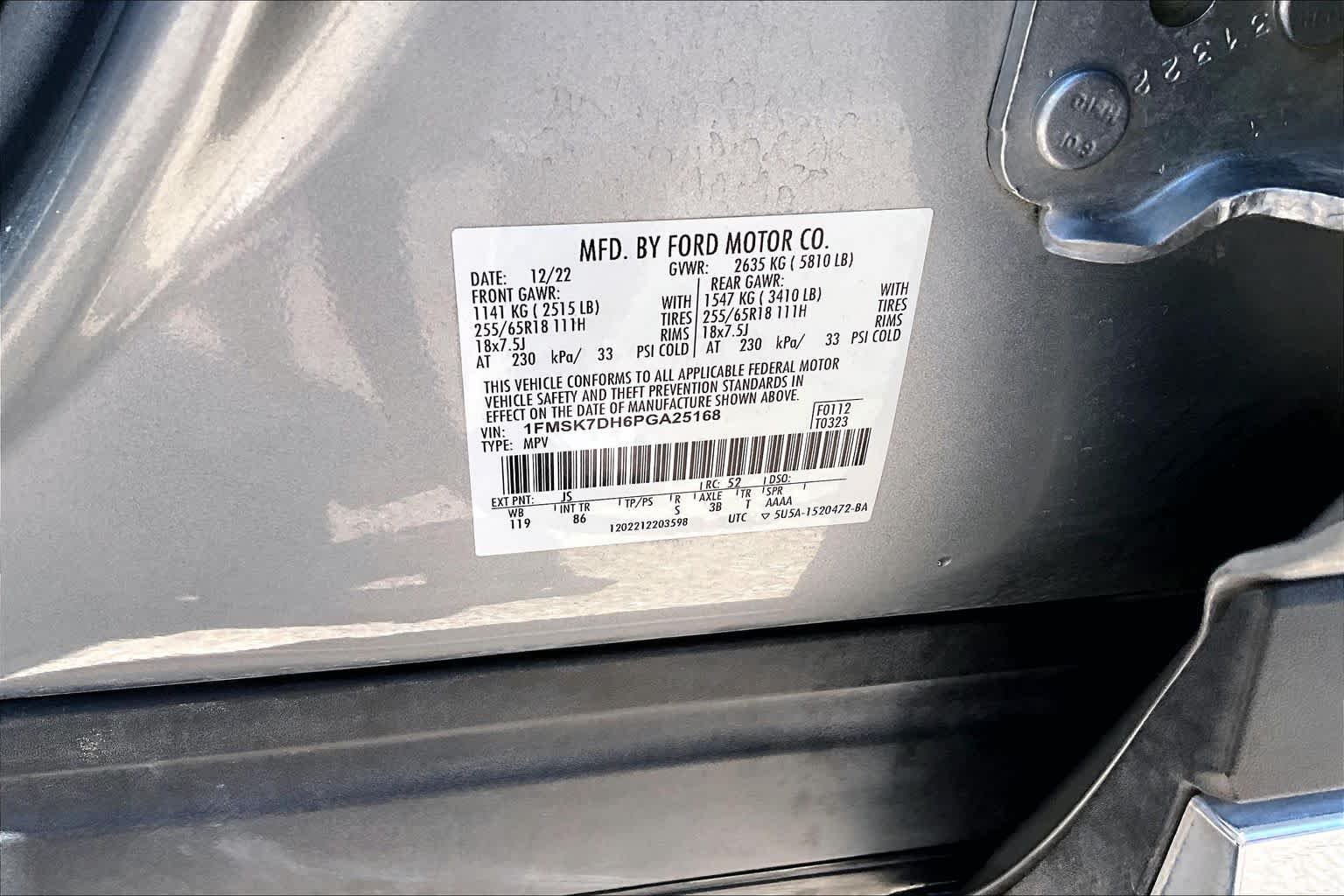 Used 2023 Iconic Silver Ford XLT image 35