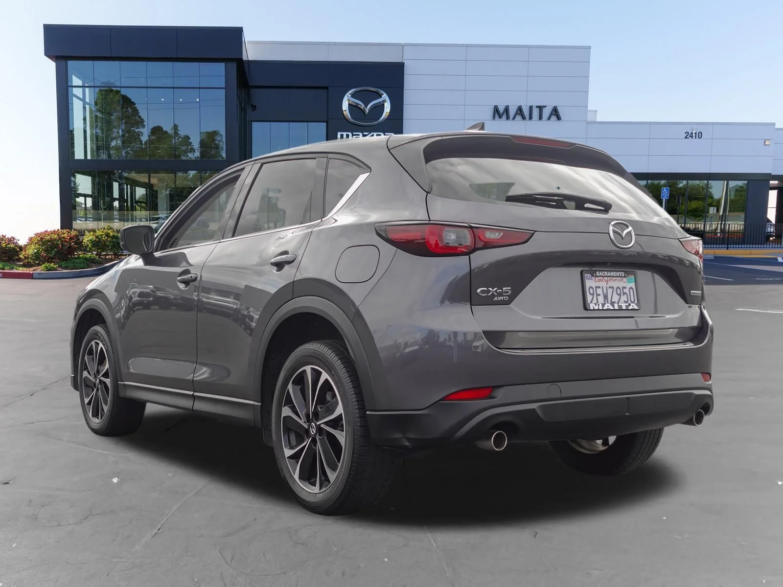 Certified Used 2023 Machine Gray Metallic Mazda 2.5 S Premium Package image 7