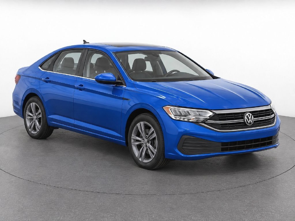Certified Used 2023 Rising Blue Metallic Volkswagen 1.5T SE image 3