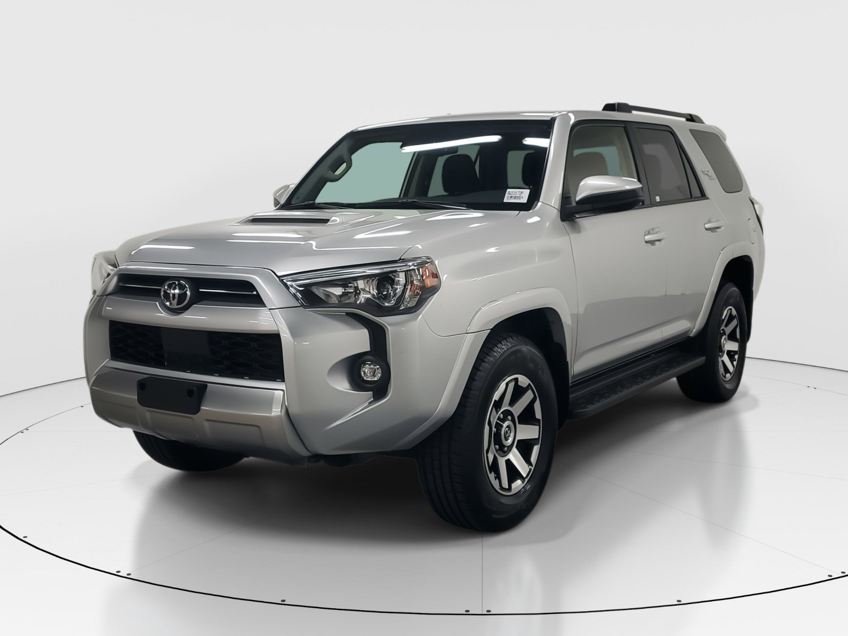 Used 2021 Classic Silver Metallic Toyota TRD Off Road image 4