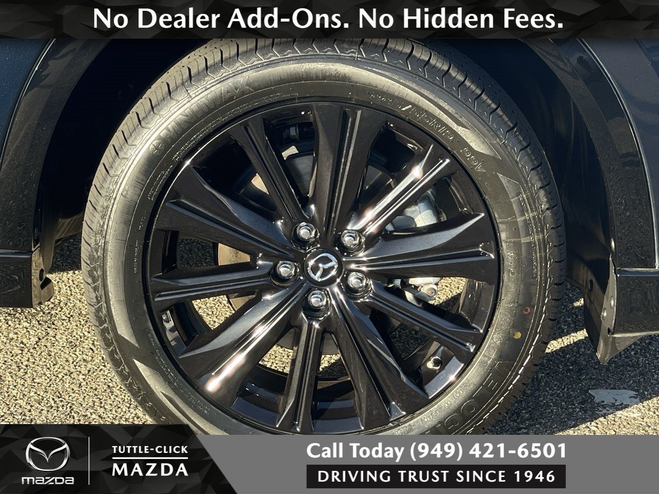 Used 2025 Deep Crystal Blue Mica Mazda 2.5 Turbo Premium Package image 19