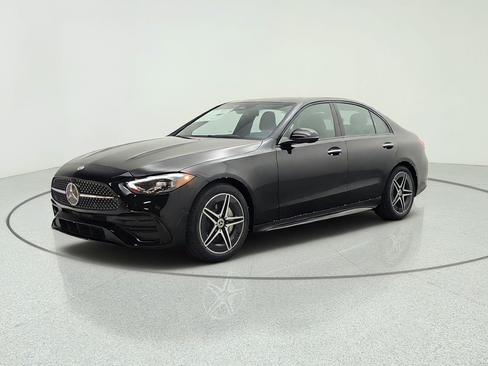 New 2026 Black Mercedes-Benz C 300 Sedan image 1