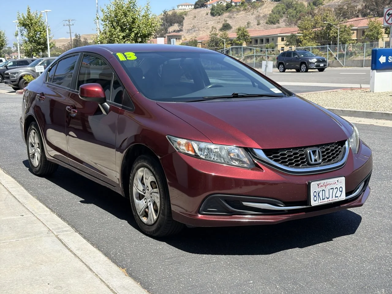 Used 2013 Red Honda LX image 9