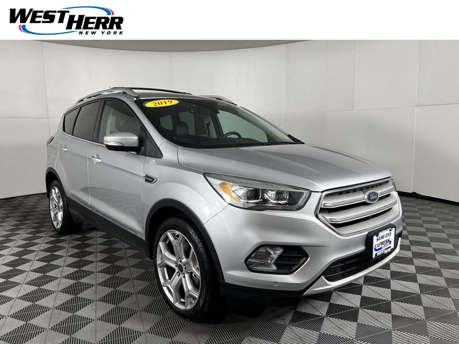 Used 2019 Ingot Silver Ford Titanium image 1
