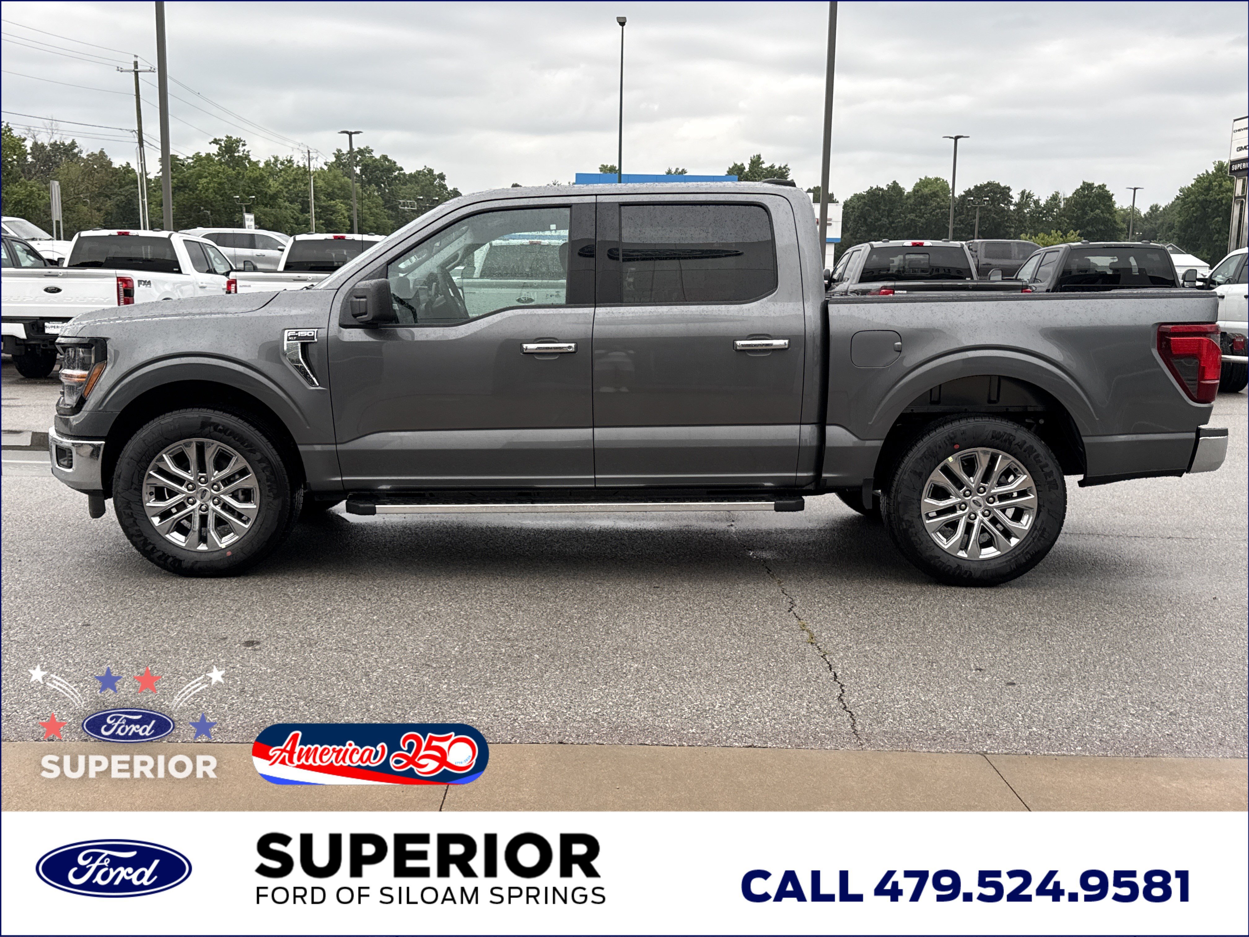 New 2026 Carbonized Gray Metallic Ford XLT image 10