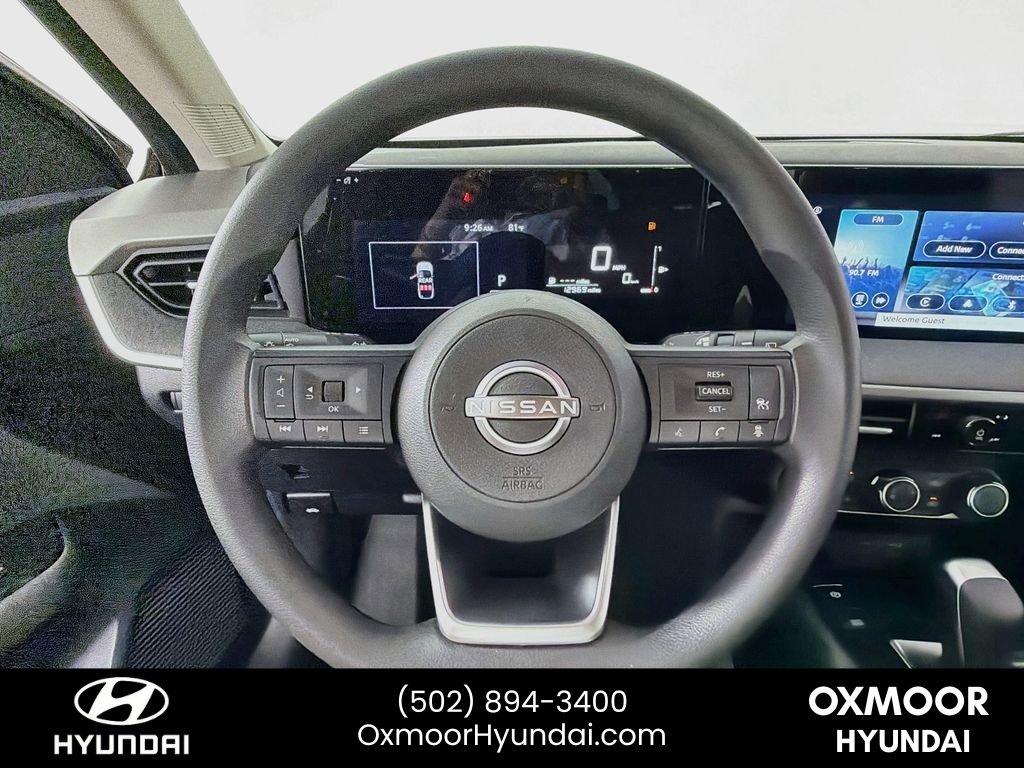 Used 2025 Super Black Nissan SV image 11