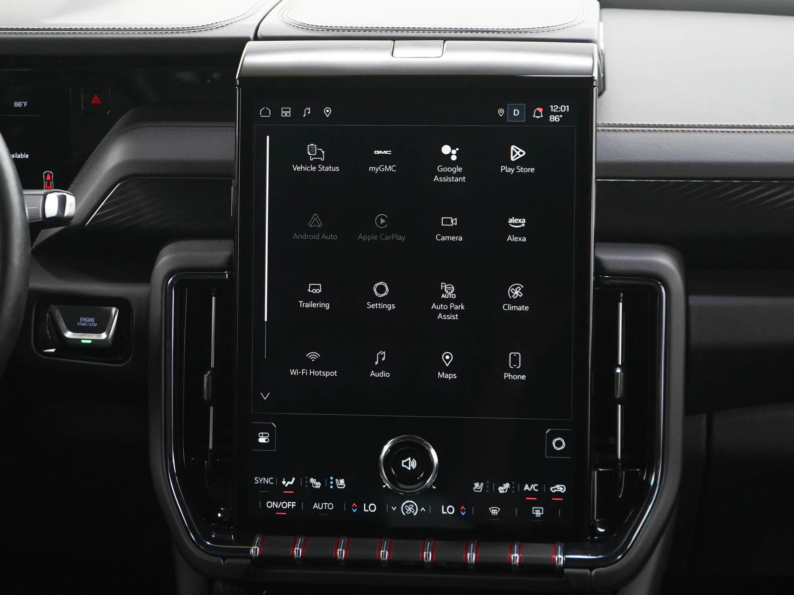 Used 2025 Onyx Black GMC 4WD 4dr AT4 image 17