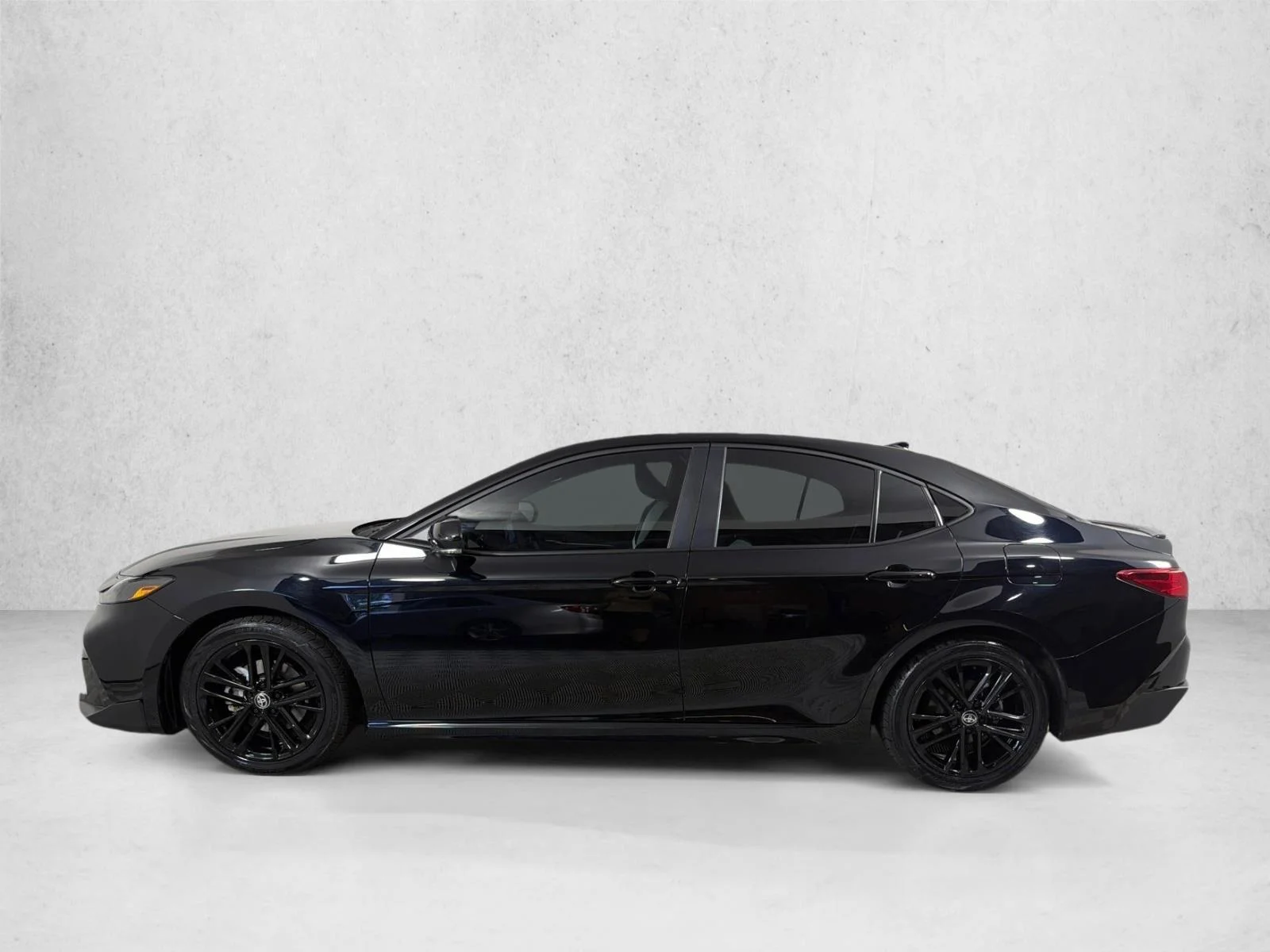 Used 2025 Midnight Black Metallic Toyota SE image 6