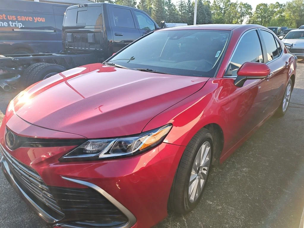 Used 2024 Red Toyota LE image 1