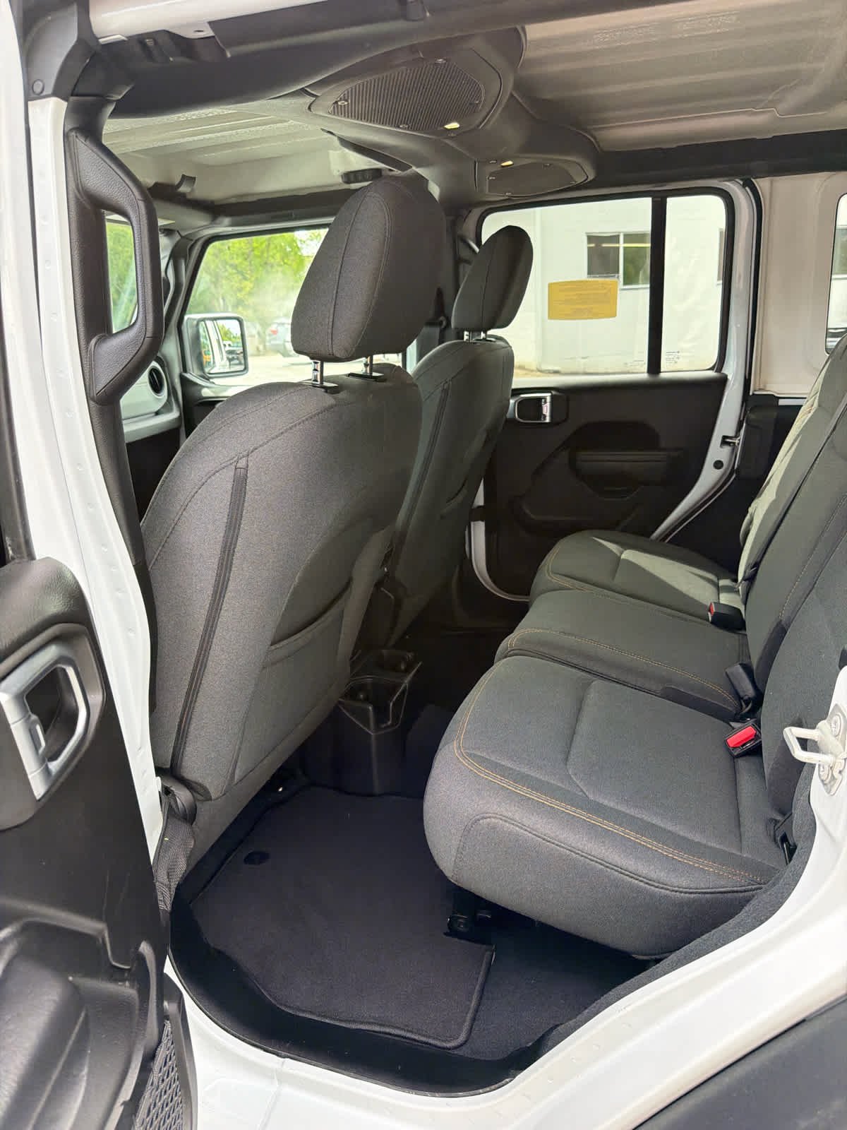 Used 2024 Bright White Clearcoat Jeep Sport S image 10