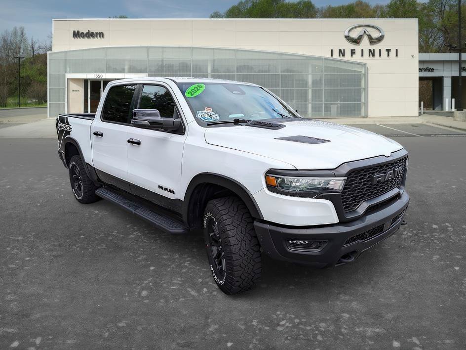 Used 2026 Bright White Clearcoat Ram Rebel image 2