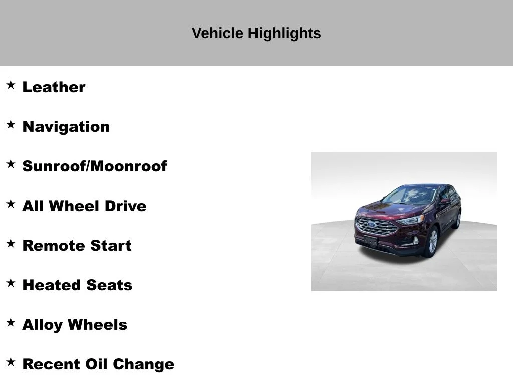 Used 2019 Red Ford SEL image 9