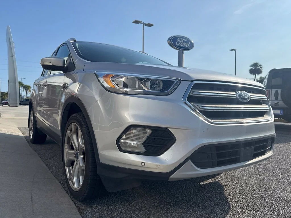Used 2018 Silver Ford Titanium image 1