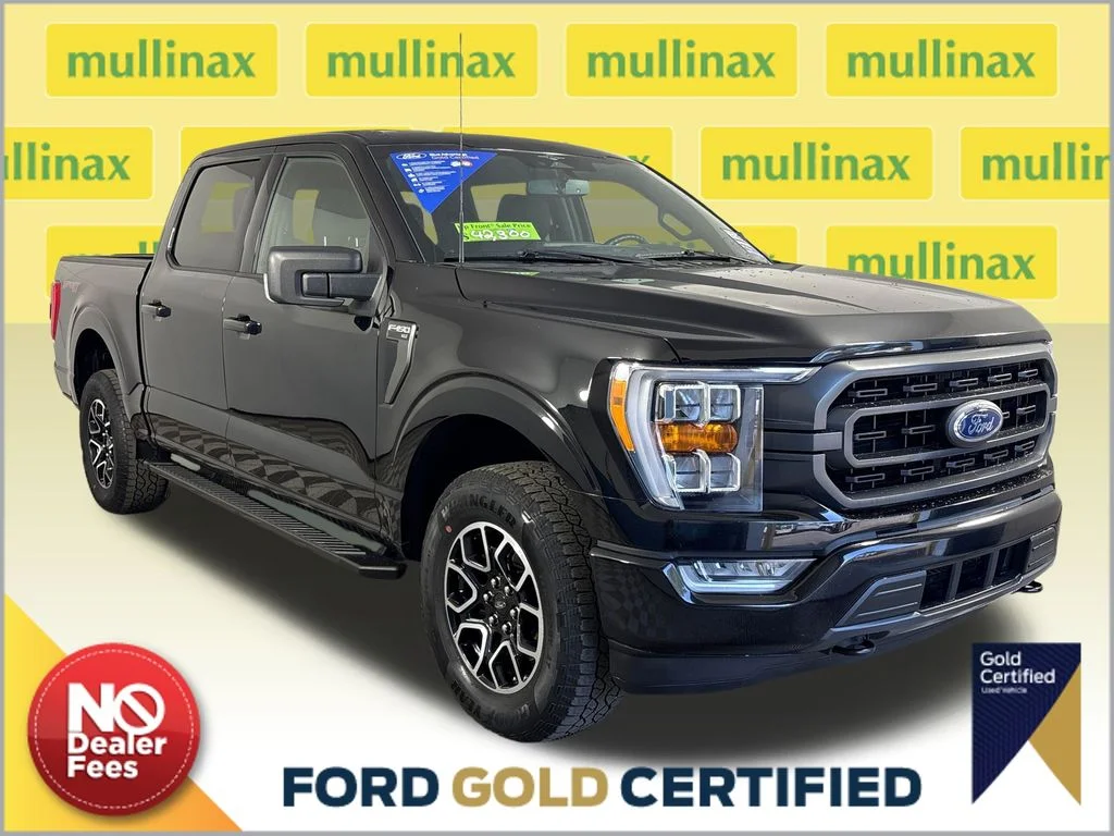 Certified Used 2023 Black Ford XLT image 1