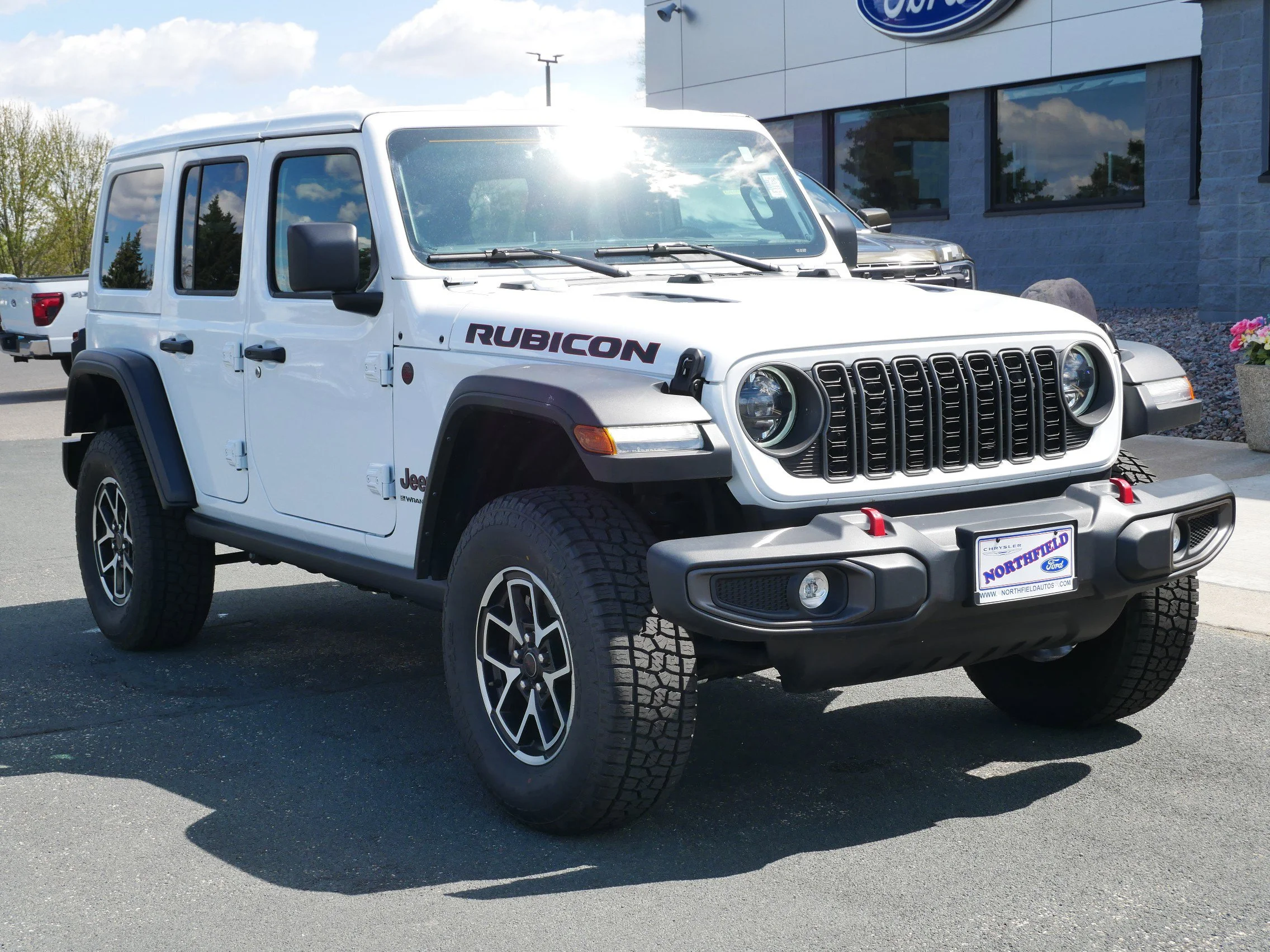 Used 2025 Jeep Wrangler 4-Door Rubicon with VIN 1C4PJXFN7SW521420 for sale in Northfield, Minnesota