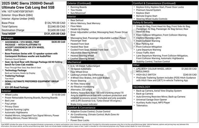 2025 GMC Sierra Denali Ultimate 4WD Crew Cab Long Box's photo