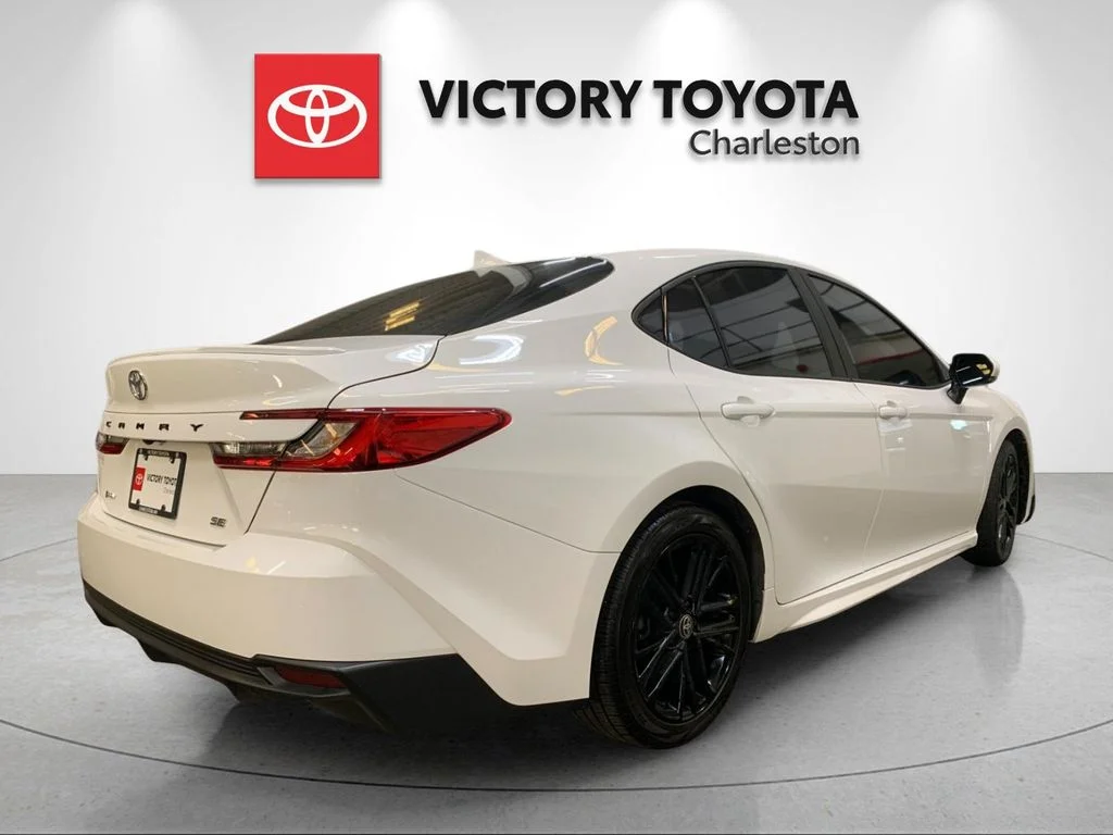 Used 2025 White Toyota SE image 7