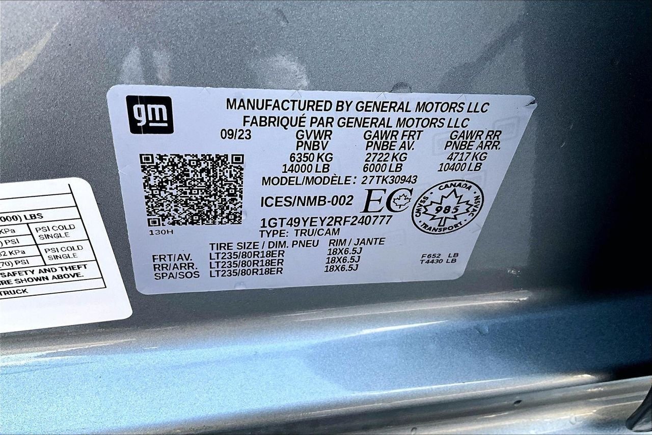 Used 2024 Titanium Rush Metallic GMC Denali Ultimate image 22