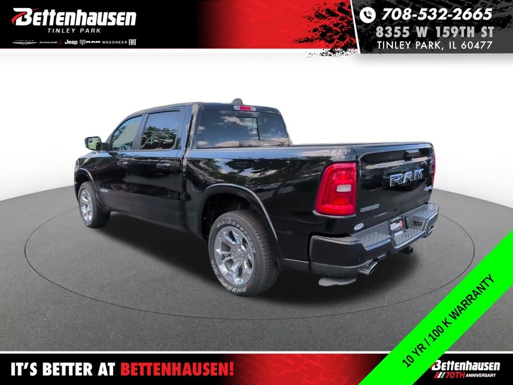 New 2026 Diamond Black Crystal Pearl-Coat Exterior Paint RAM Big Horn/Lone Star image 10