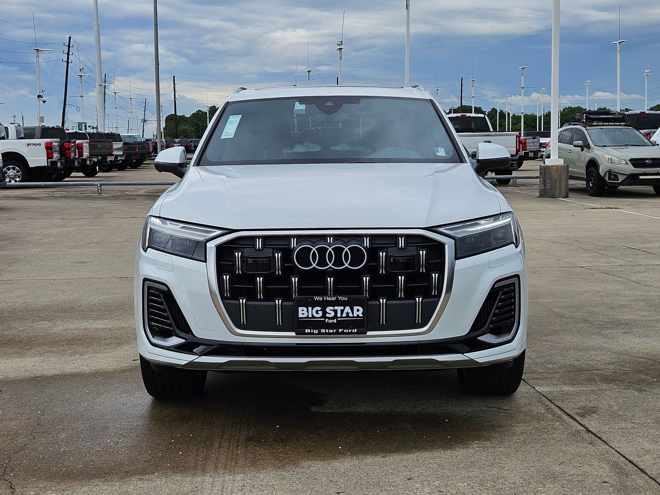 Certified Used 2025 Carrara White Audi 55 Premium Plus image 8