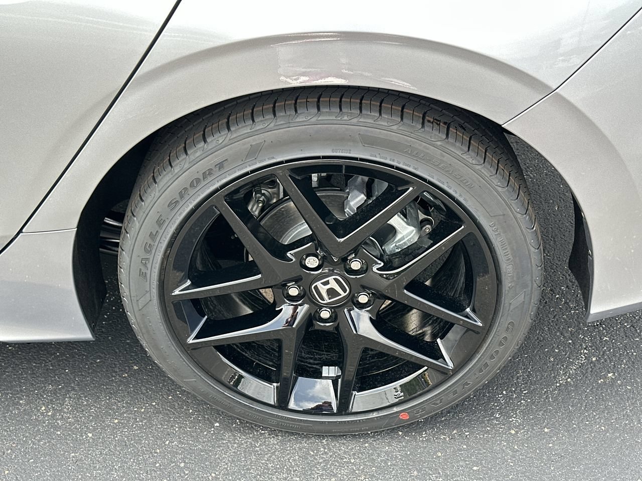 New 2026 Solar Silver Metallic Honda Sport CVT image 10