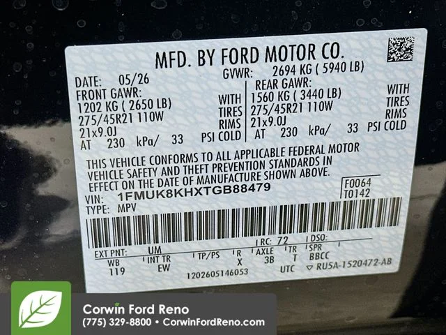 New 2026 Agate Black Metallic Ford ST-Line image 37