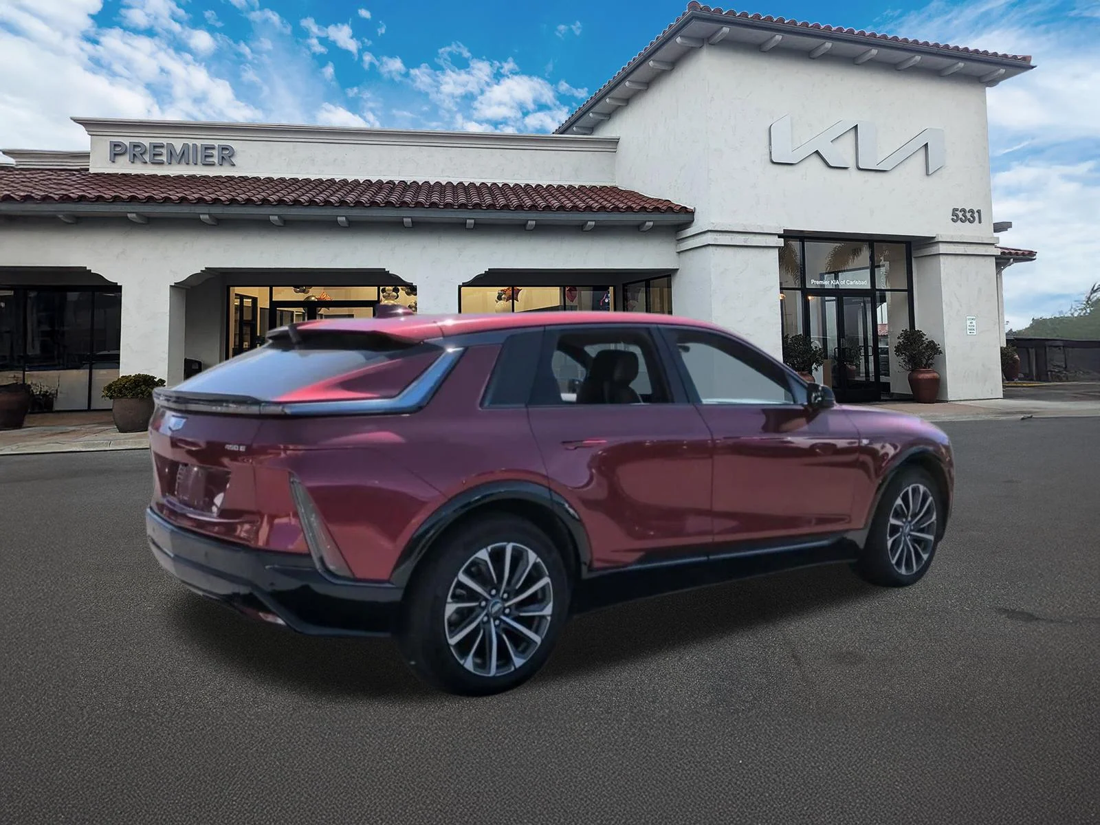 Used 2024 Red Cadillac Sport image 8