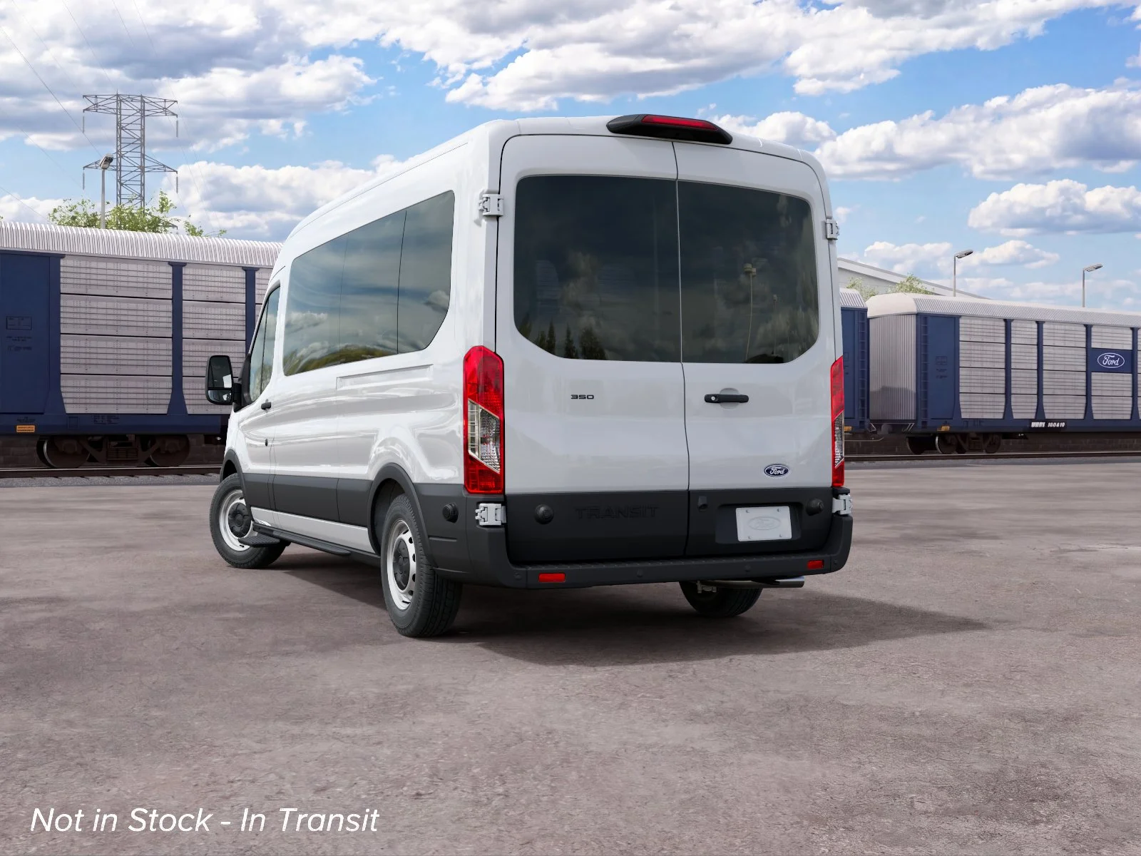 New 2027 Oxford White Ford Passenger Van XL image 8