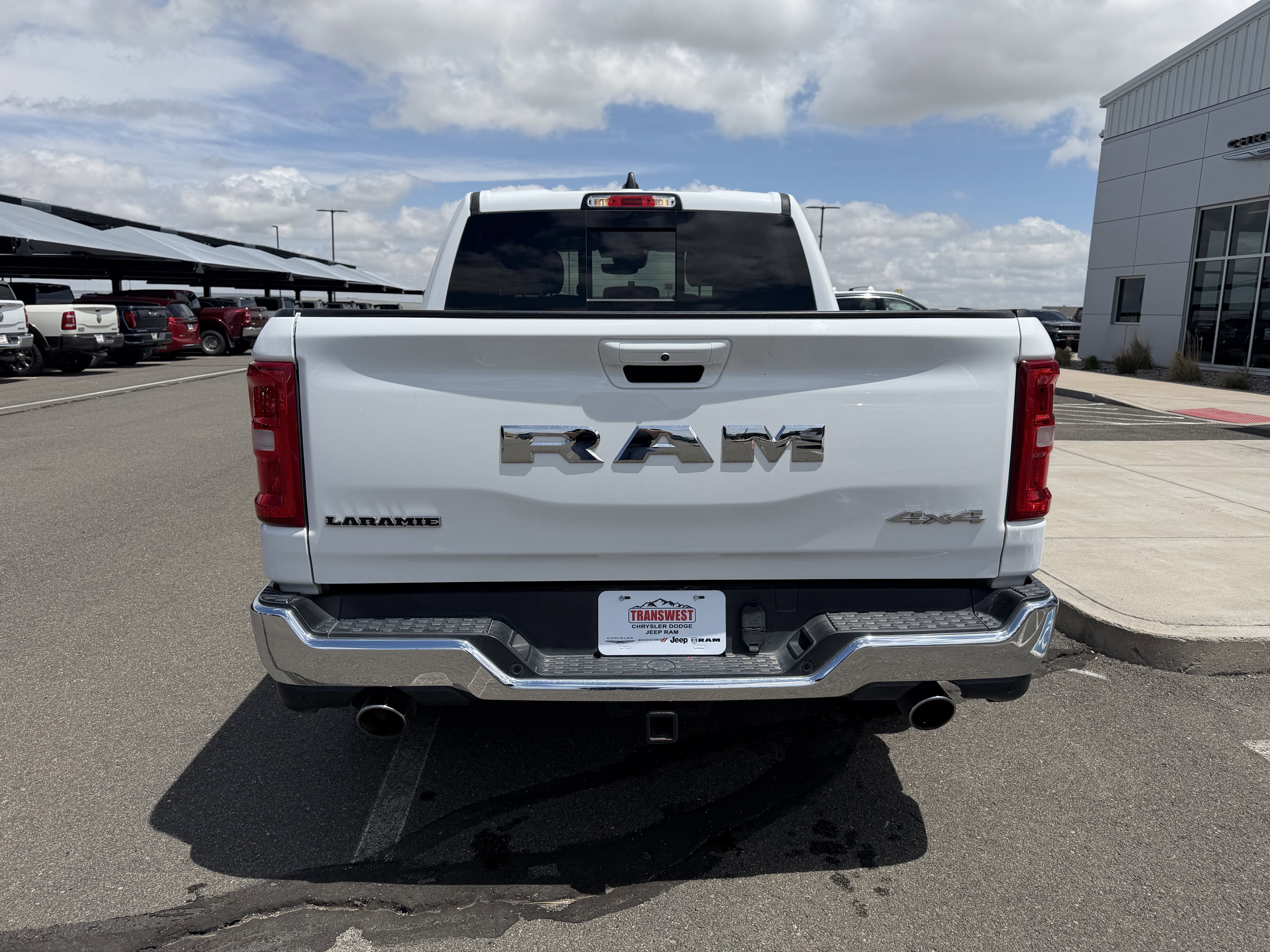 Used 2025 White Ram Laramie image 3