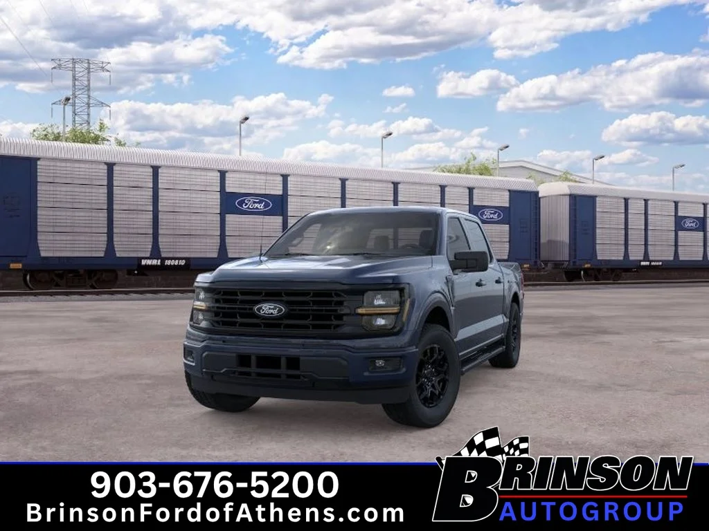 New 2026 Antimatter Blue Metallic Ford XLT image 2