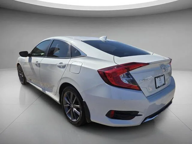 Certified Used 2020 Platinum White Pearl Honda EX image 3