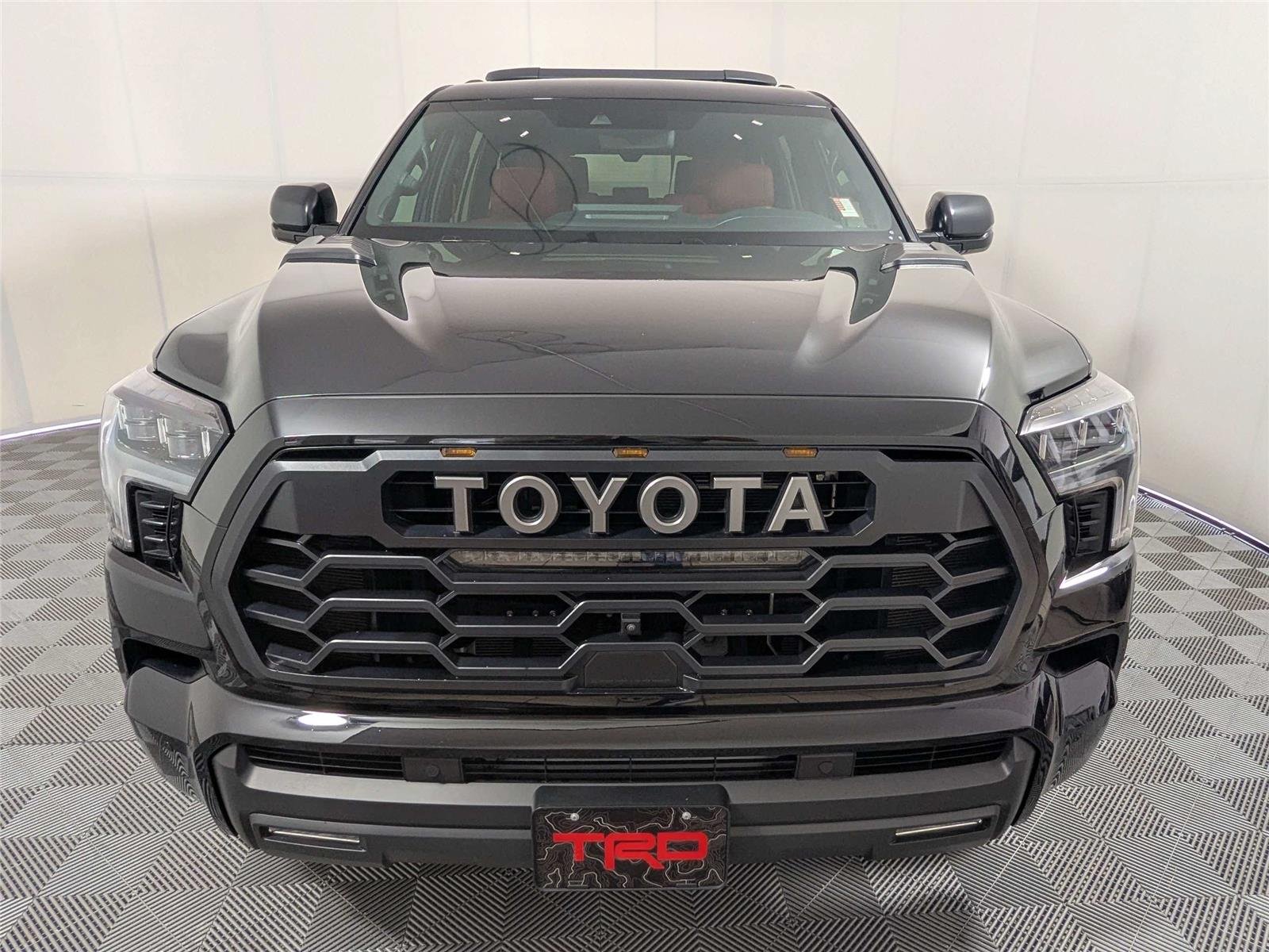 Certified Used 2025 Midnight Black Metallic Toyota TRD Pro image 3