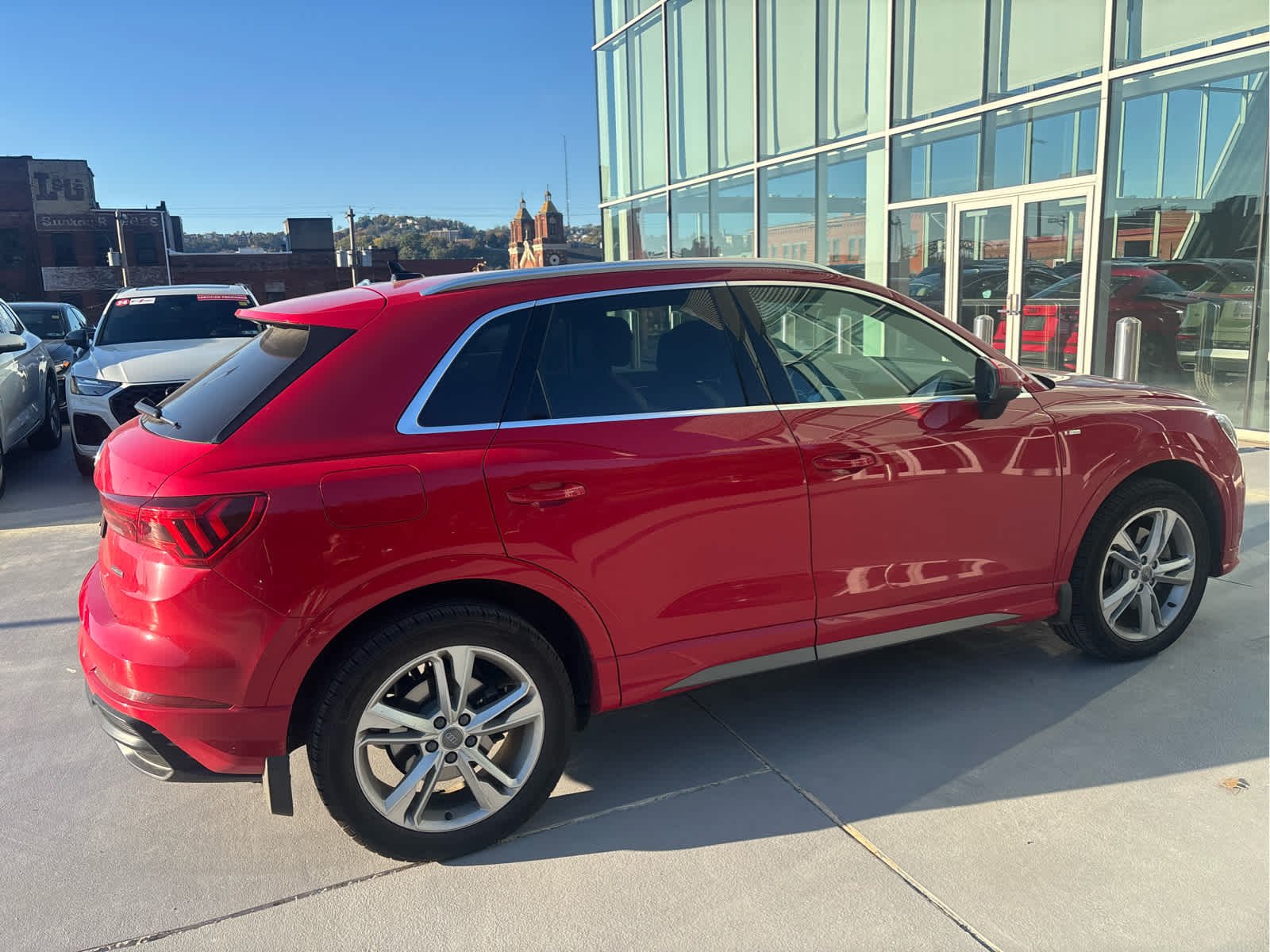 Used 2019 Tango Red Metallic Audi S line Premium Plus image 3
