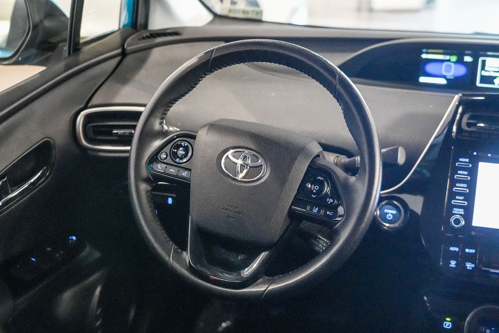 Certified Used 2021 Blue Toyota LE image 15