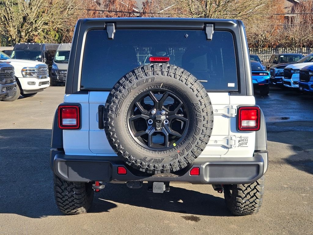 New 2026 Bright White Clear-Coat Exterior Paint Jeep Willys image 6