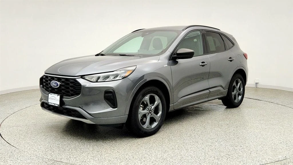 Used 2024 Carbonized Gray Metallic Ford ST-Line AWD image 1