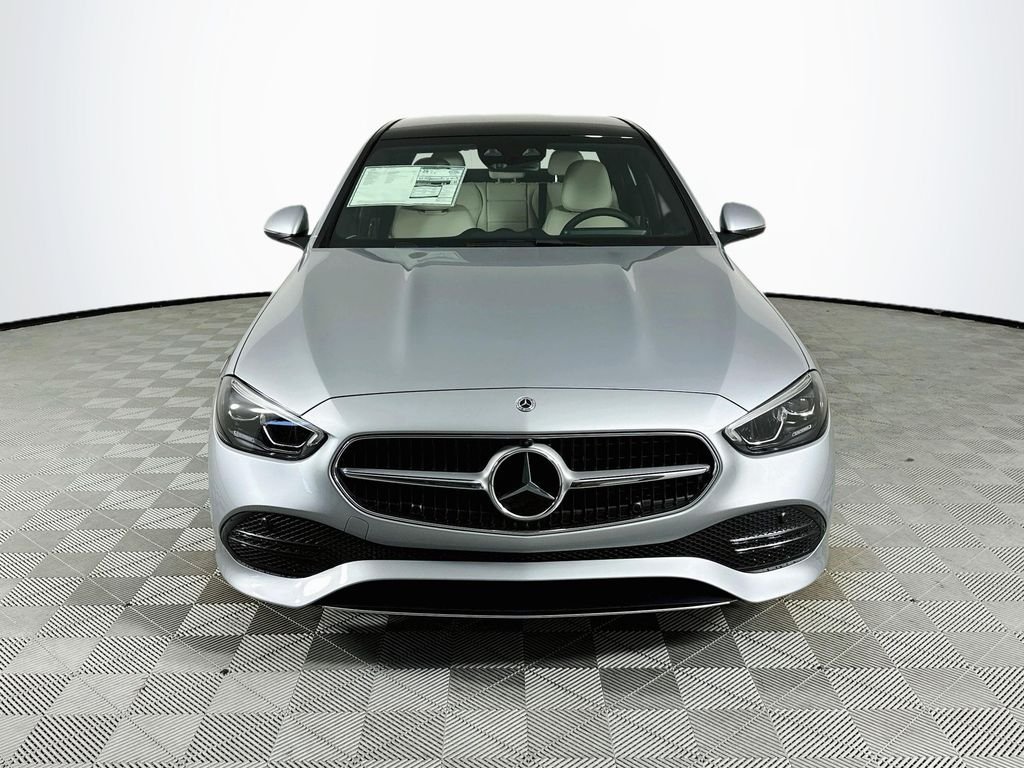 New 2026 Cirrus Silver Metallic Mercedes-Benz C 300 image 2