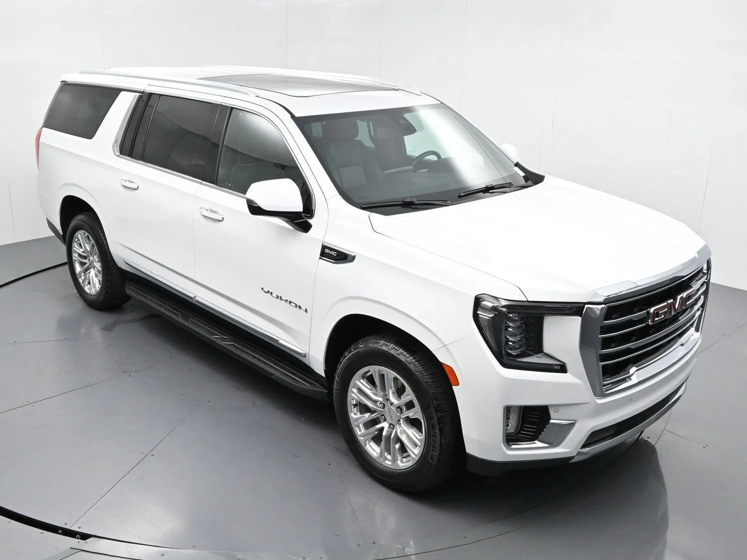 Used 2022 SUMMIT WHITE GMC SLT image 44