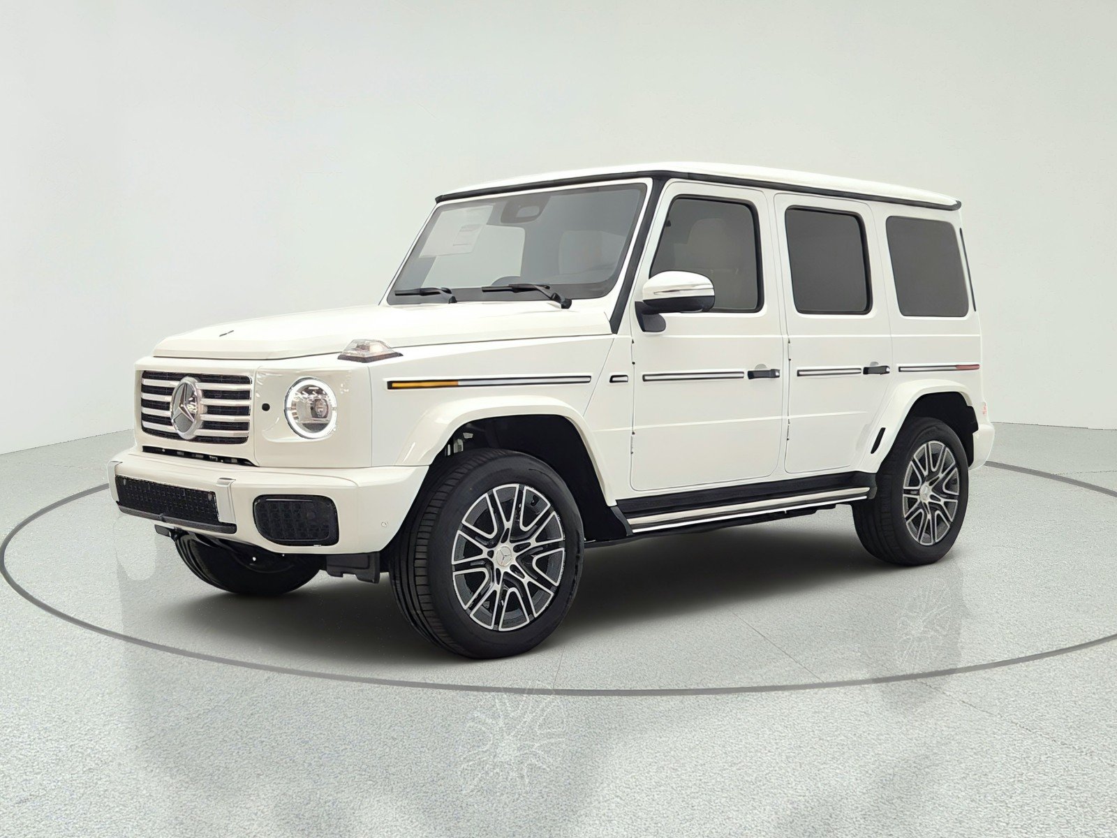 New 2027 POLAR WHITE Mercedes-Benz G 580e SUV image 1