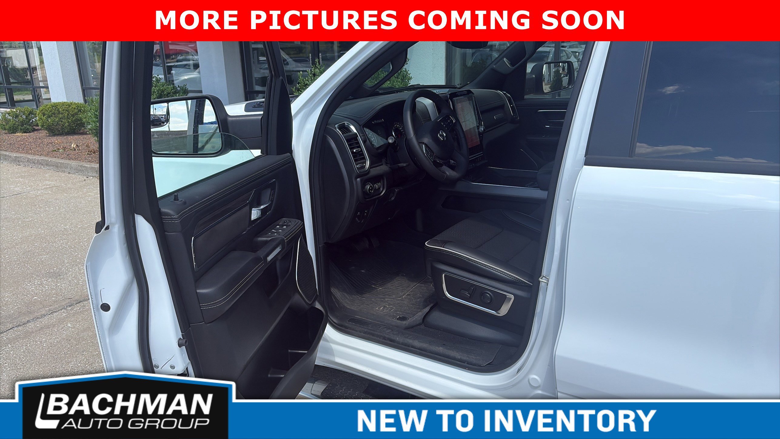 Used 2025 Bright White Clearcoat Ram Laramie image 9