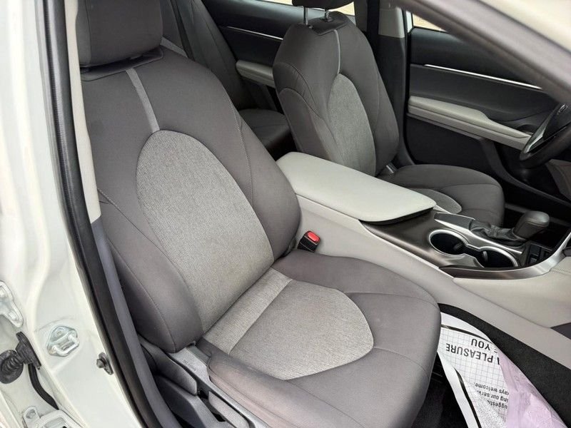 Used 2021 Super White Toyota LE image 11