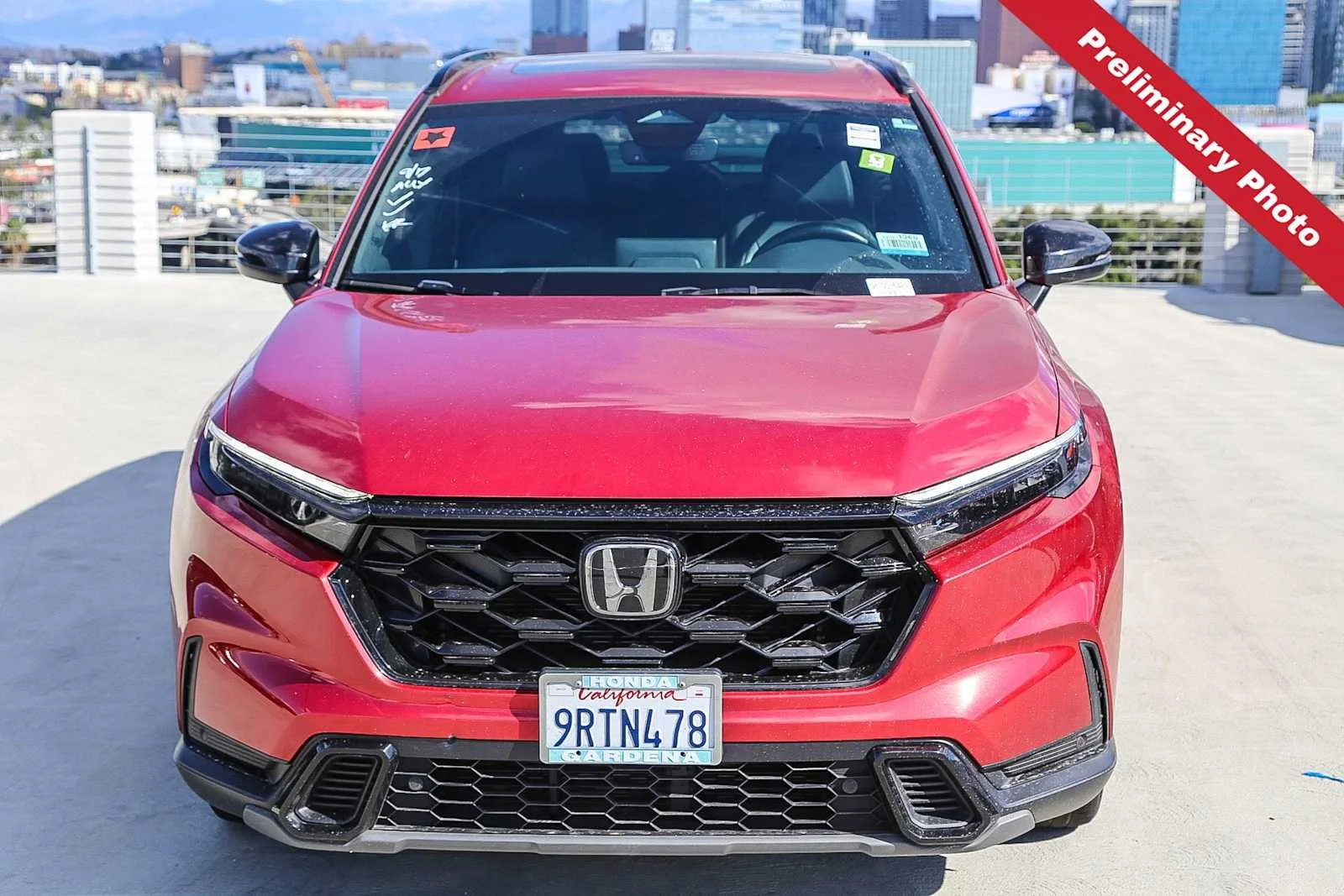 Used 2025 Radiant Red Metallic Honda Sport-L image 2