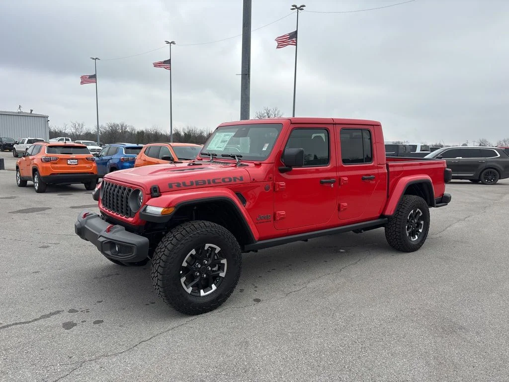 New 2026 Firecracker Red Clear-Coat Exterior Paint Jeep Rubicon image 7