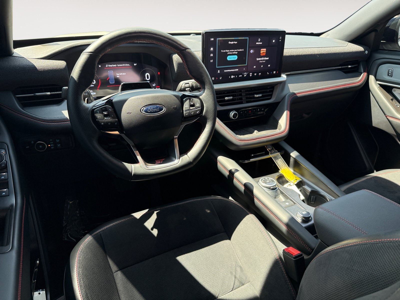 Certified Used 2025 White Metallic Ford ST image 15