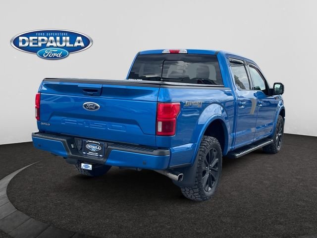 Certified Used 2020 Blue Ford Lariat image 27