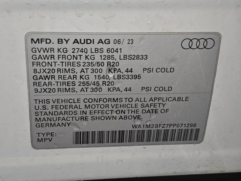 Used 2023 White Audi Prestige image 38