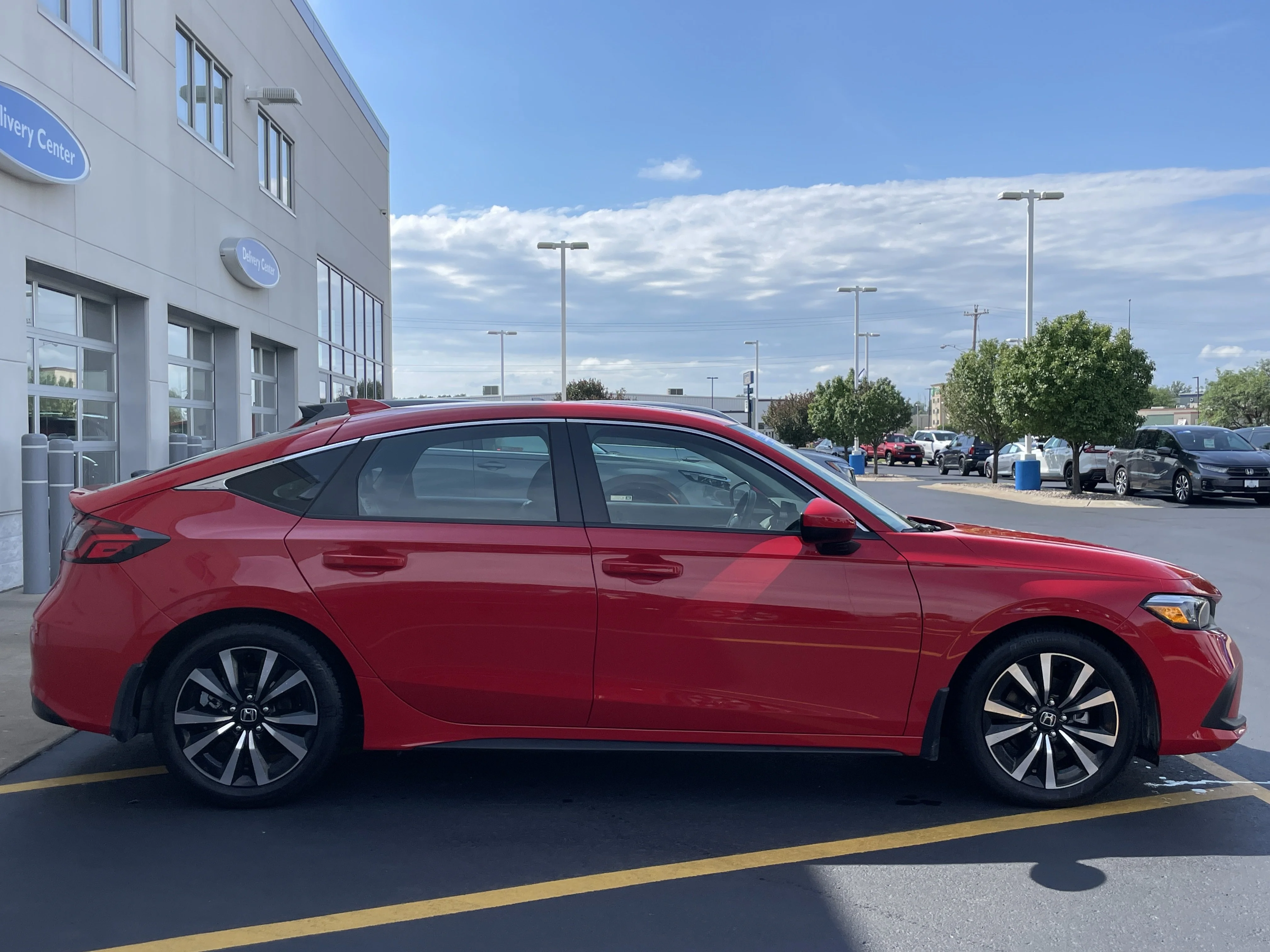Certified Used 2024 Rallye Red Honda 1.5T EX-L image 4