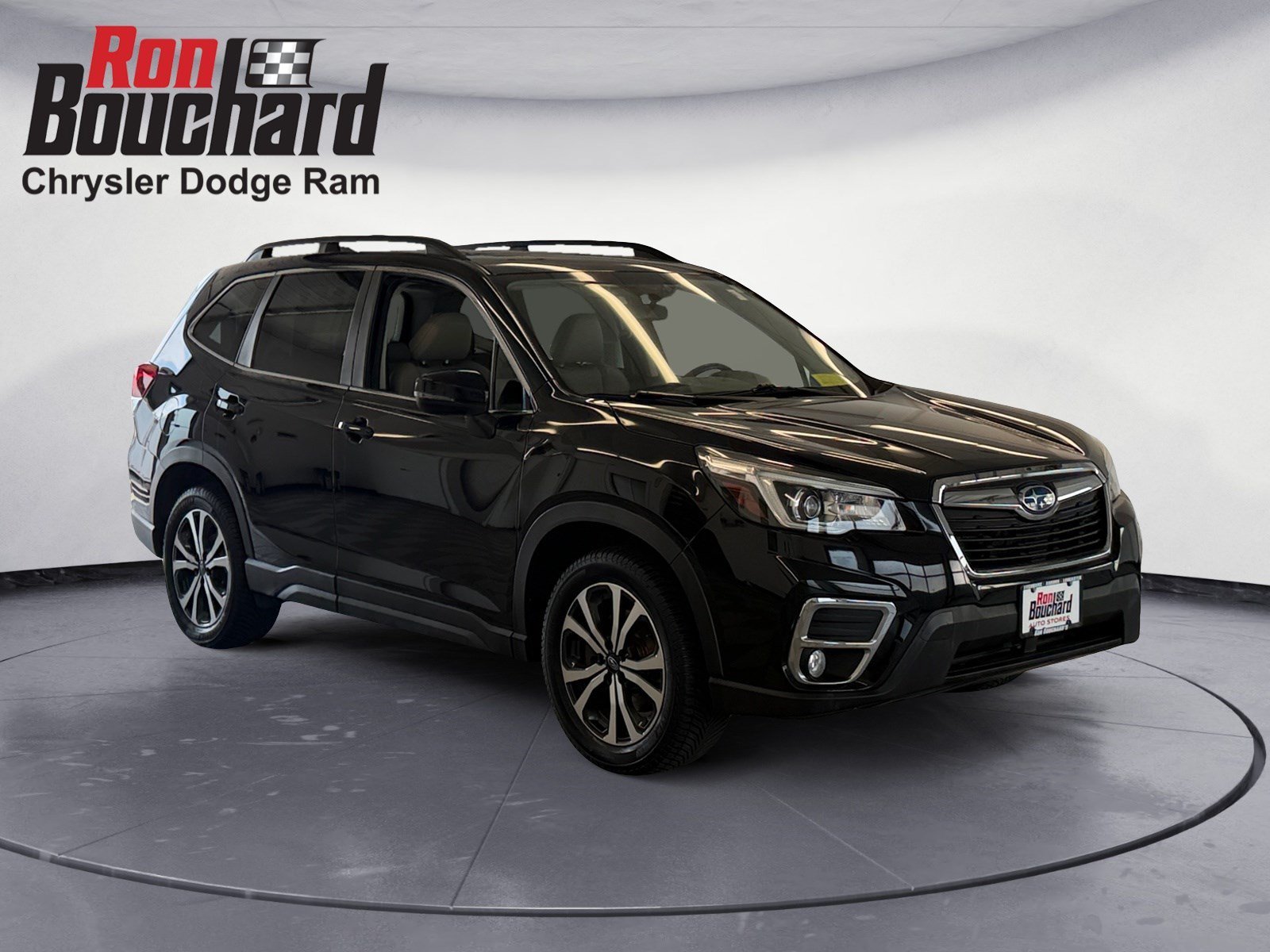Used 2019 Crystal Black Silica Subaru Limited image 1